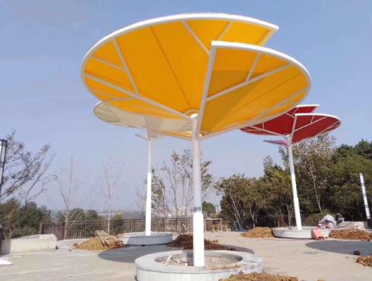 `上海超杭膜结构建筑的施工流程`
