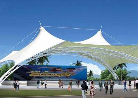 `张拉膜看台膜结构报价是多少？`