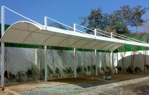 `膜结构单车棚施工注意事项`