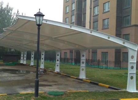 `膜结构电动车车棚怎么样？`