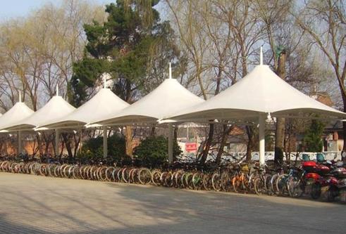 `张拉膜结构景观车棚施工规范`