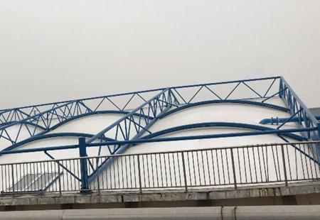 `污水池反吊膜加盖除臭效果怎么样？`