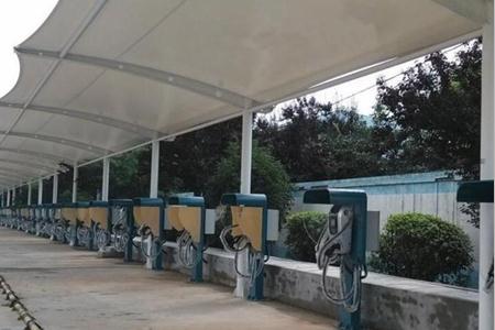 `充电桩膜结构雨棚设计技术规范`