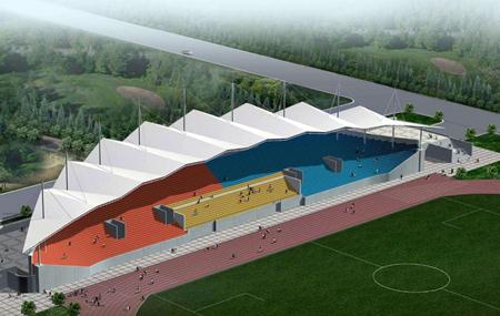 `膜结构看台棚材料种类`