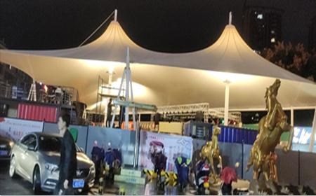 `景观膜结构工程价格高吗？`