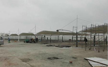 `膜结构停车棚什么价格？`