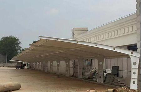 `单位膜结构车棚定制流程`