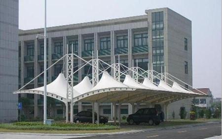 `帽顶膜结构棚安装`