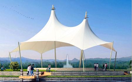 `膜结构小品景观能用多久？`