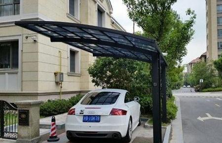 `铝合金车棚材料`